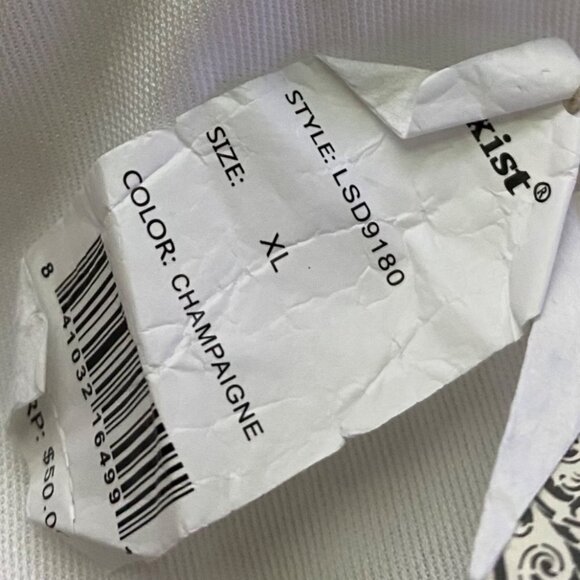 Exist Boho Cold Shoulder Embroidered Top Women's XL - Picture 12 of 12